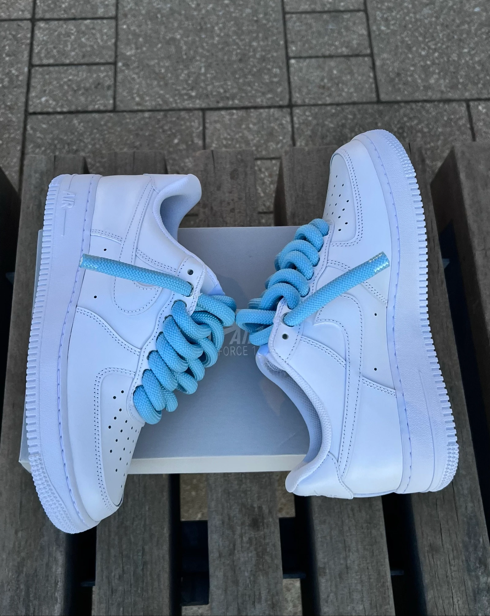 Air Force One blanca personalizada talla 42 – photo 3